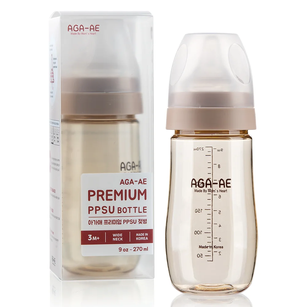 Bình sữa PPSU Aga-ae 270ml (Beige)