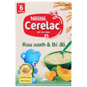 bột ăn dặm cho bé 6 tháng tuổi