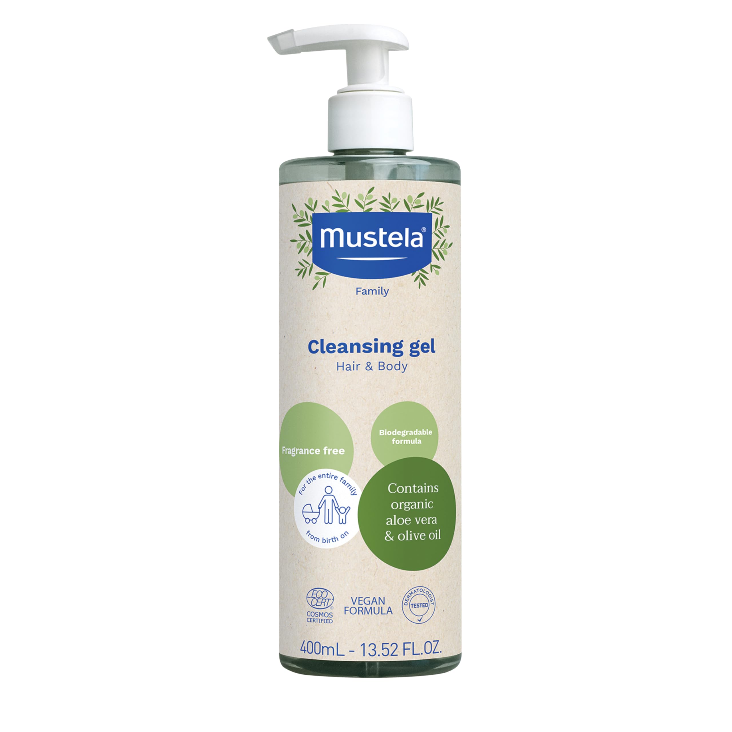 sữa tắm organic cho bé