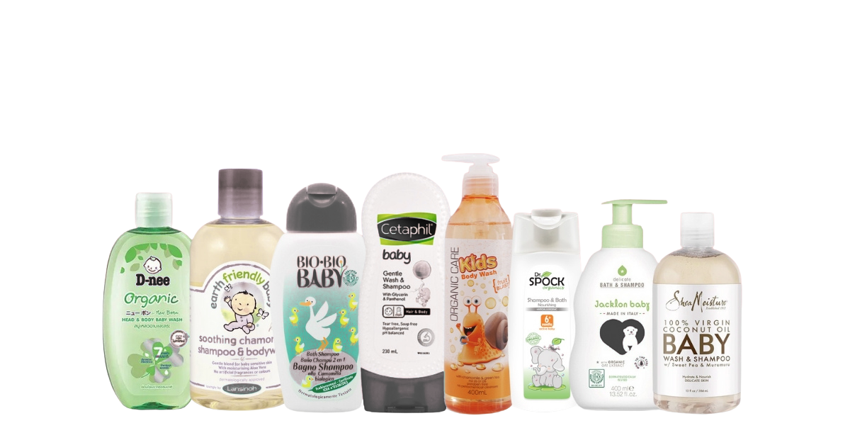 sữa tắm organic cho bé