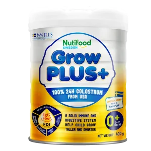 sữa grow plus vàng cho trẻ trên 1 tuổi